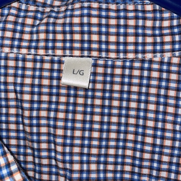 Chlorophylle shirt with snaps, in large, blue, yellow and white check pattern - Picture 3 of 5